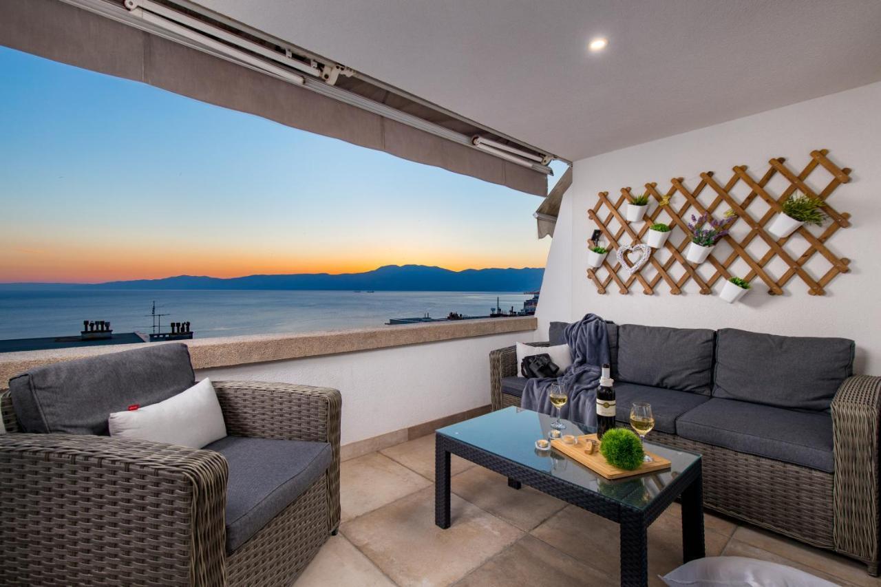 Lux Apartment Sky View Rijeka Exterior foto