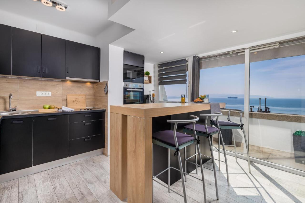 Lux Apartment Sky View Rijeka Exterior foto